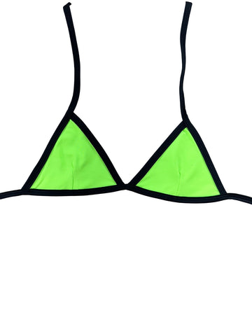 TOP IPANEMA - VERDE NEON + PRETO