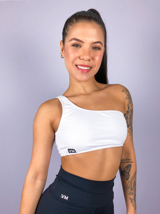 TOP OMBRO - BRANCO
