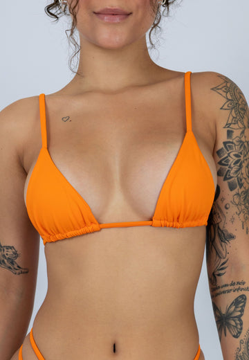 TOP CORTININHA - LARANJA
