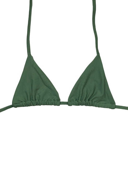 TOP CORTININHA - VERDE MILITAR