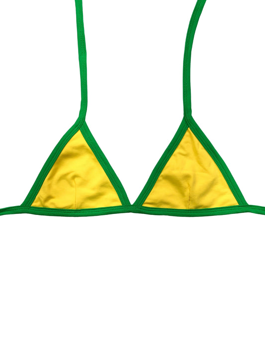 TOP IPANEMA - AMARELO COM VERDE | BRASIL
