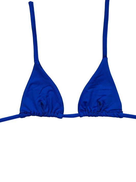 TOP CORTININHA - AZUL ROYAL