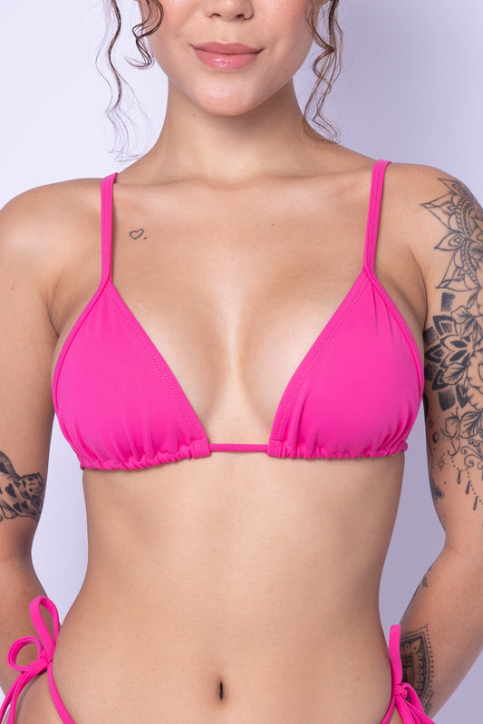 TOP CORTININHA BÁSICO - PINK