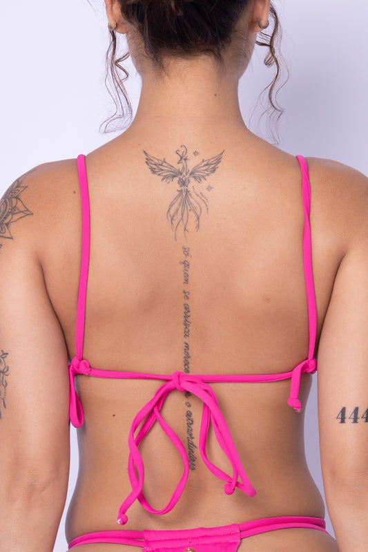 TOP CORTININHA - PINK