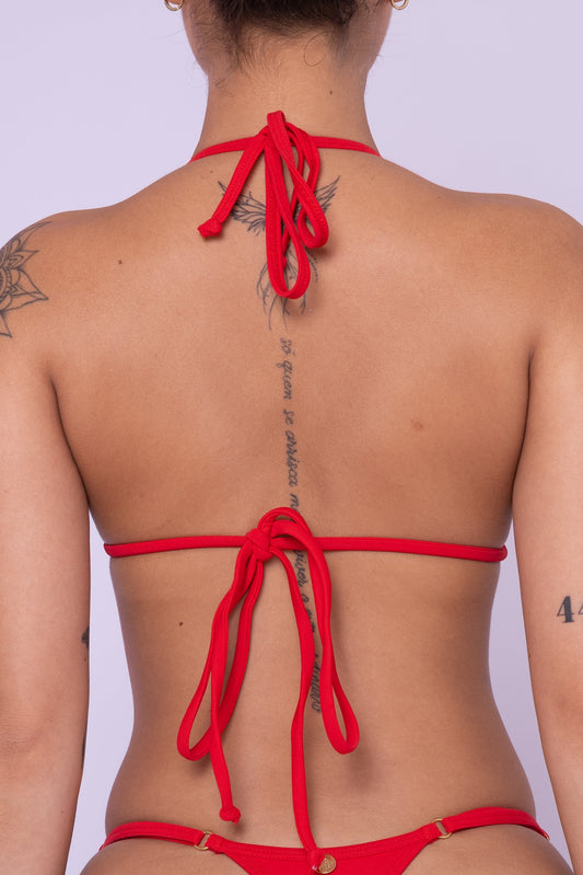 TOP CORTININHA MINI - VERMELHO