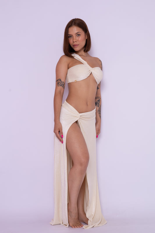 SAIA NÓ VELOUR - OFF WHITE