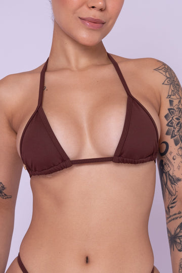 TOP FITA - MARROM