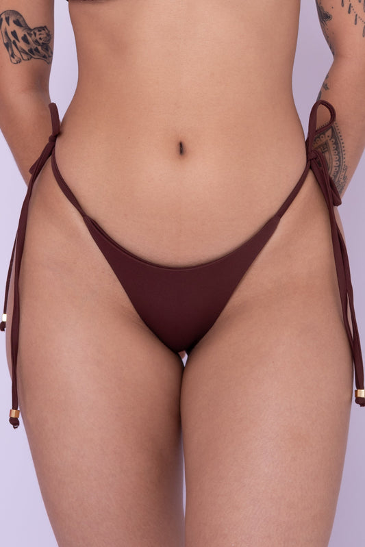 CALCINHA LACINHO - MARROM