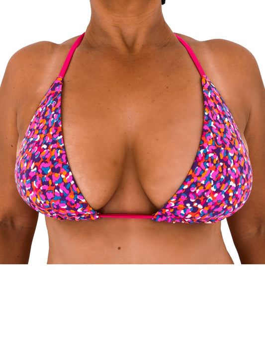 TOP CORTININHA - CONFETE + PINK