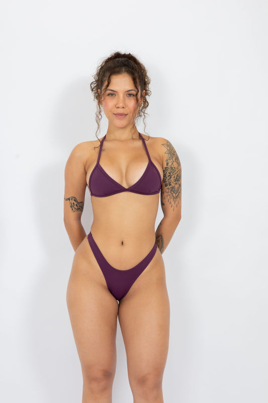 CALCINHA ASA DELTA MINI - BERINJELA