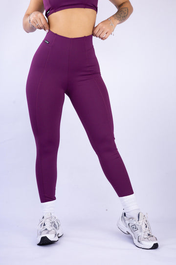 LEGGING SPORT - MALBEC
