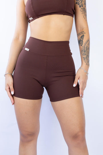 SHORTS BASIC - COFFEE