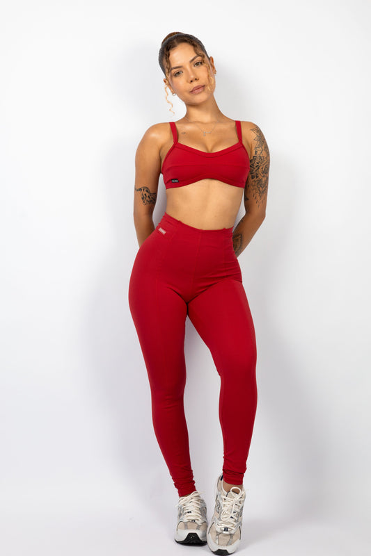 LEGGING SPORT - VERMELHO