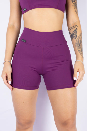 SHORTS BASIC - MALBEC